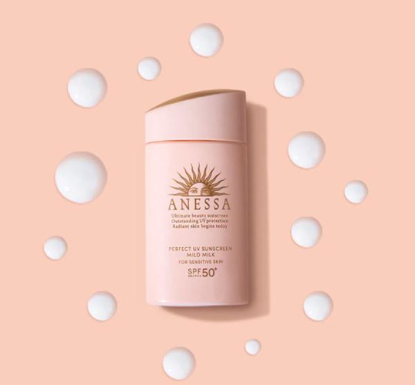 Sữa chống nắng Anessa Perfect UV Sunscreen Mild Milk SPF50+